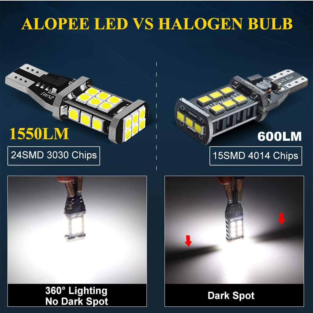 Bóng Led T15 T10 Với 24smd Siêu Sáng Đèn Sương Mù, Xi Nhan, Đèn Lùi Ô Tô Xe Máy