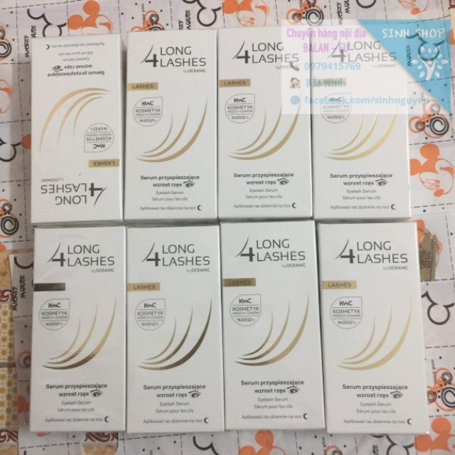 Dưỡng dài mi Long4lashes eyelash balan