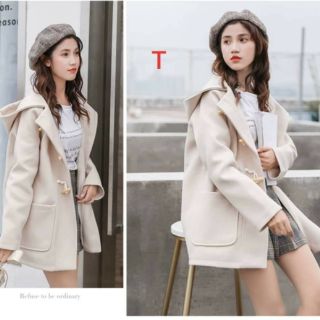 Áo dạ cúc sừng