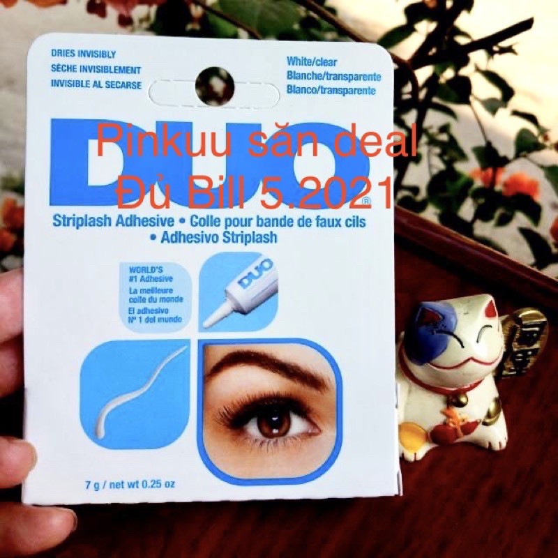 Keo dán mi Duo Strip Lash Adhesive White/Clear
