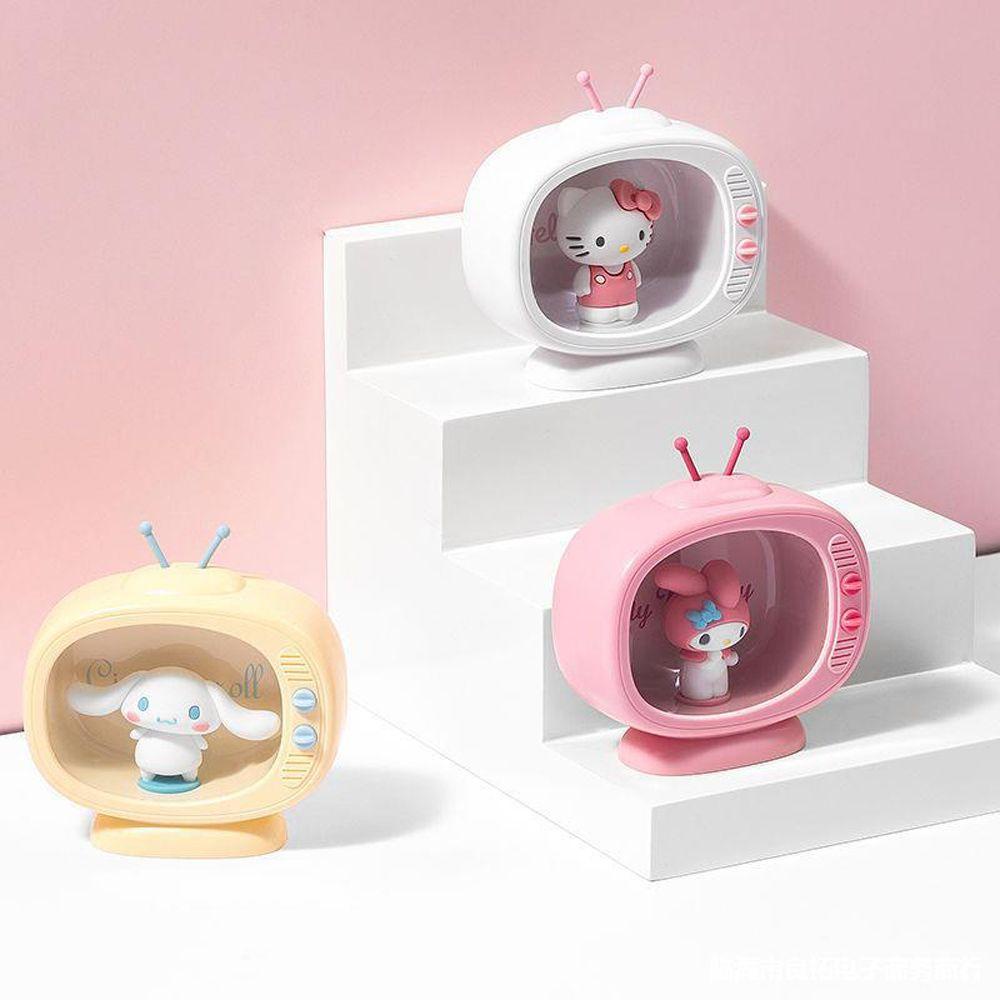 Đèn Ngủ LED DIY Hình Mèo Kitty Đáng Yêu Trang Trí Phòng Ngủ