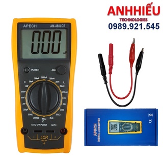 Apech am-468lcr đồng hồ đo cuộn cảm apech am 468lcr