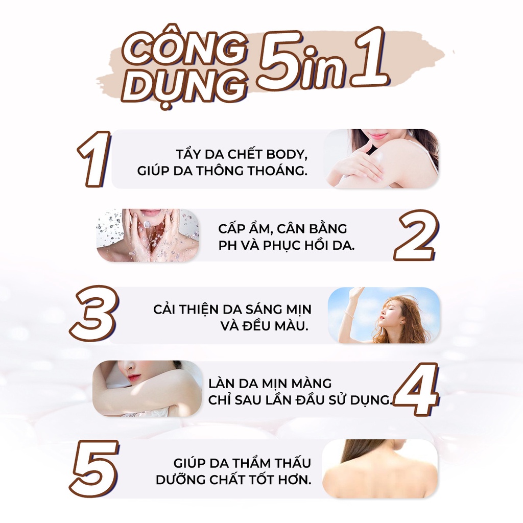 Tẩy Tế Bào Chết Cà Phê Cho Body Giúp Tẩy Da Chết, Cấp Ẩm, Cải Thiện Làn Da Sáng Mịn Ori Coffee Body Scrub 250ml