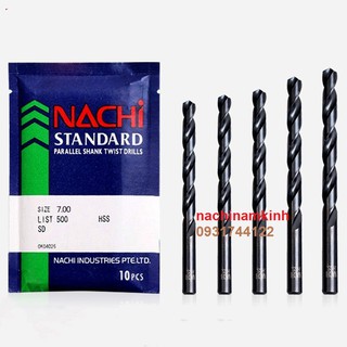 mũi khoan nachi từ 7mm đến 7.9mm 1 mũi