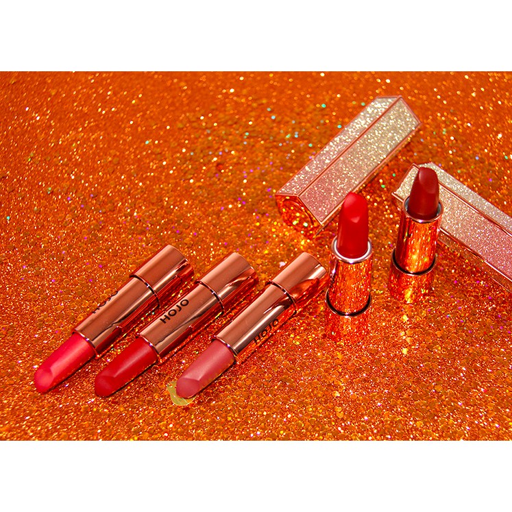 Son thỏi lì Hojo siêu đẹp với thiết kế vỏ lấp lánh thời trang cho phái đẹp | BigBuy360 - bigbuy360.vn