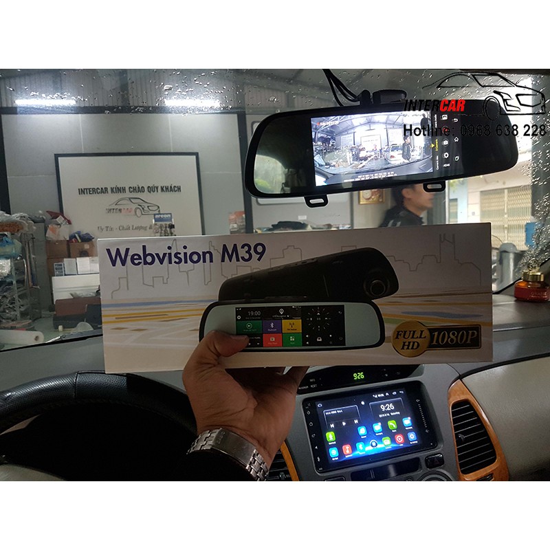 camera hành trình webvision  M39 xe Toyota Innova