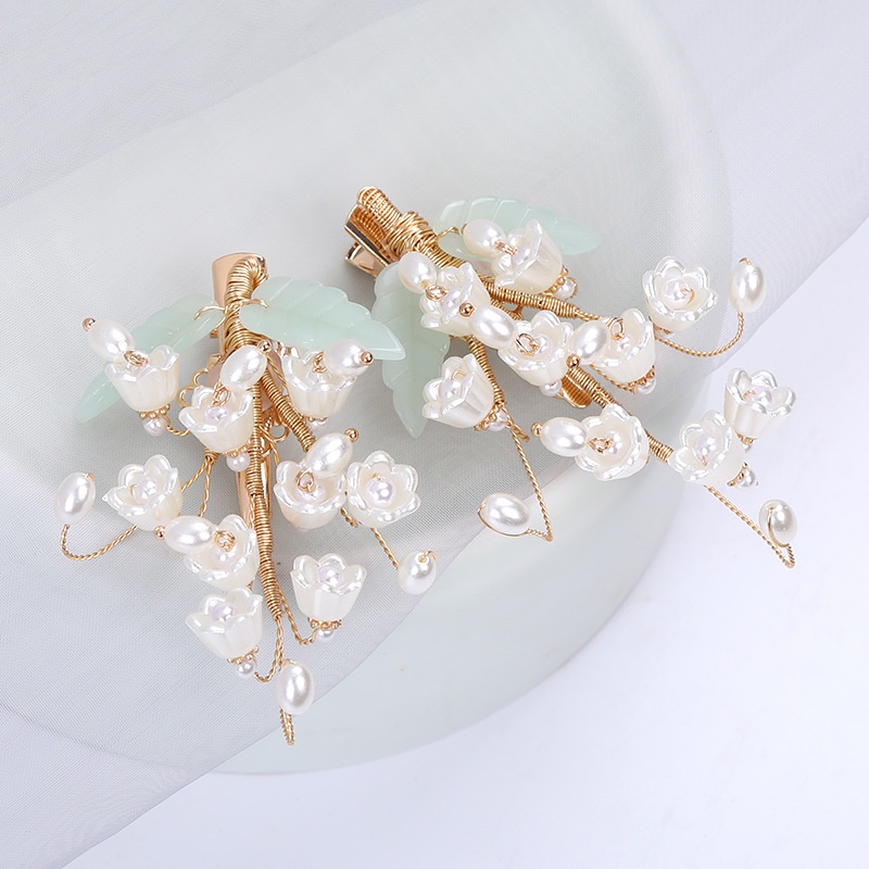 1 Trâm Cài Tóc Hình Hoa Lan Phong Cách Cổ Điển Cho Bé Gái