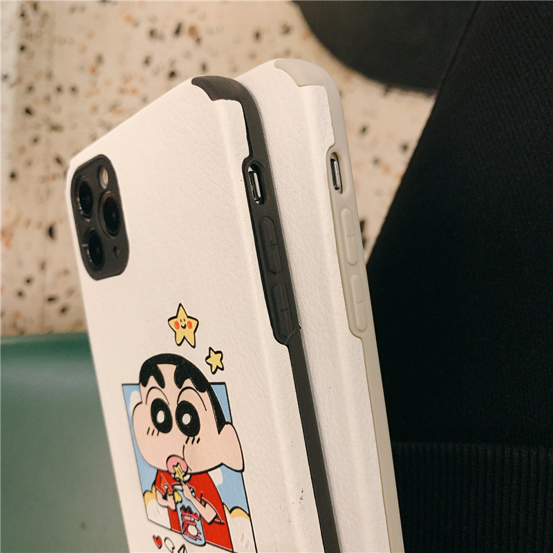 ốp điện thoại Silicone Họa Tiết Cậu Bé Shin Dễ Thương Cho Iphone 12 11 Pro Max X Xr 6 7 8 6s Plus Xs Max Shin-Chan | BigBuy360 - bigbuy360.vn