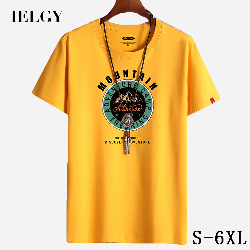 Áo Thun cotton Tay Ngắn Cổ Tròn plus size S-6XL Phong Cách Hàn Quốc Thời Trang Mùa Hè Cho Nam