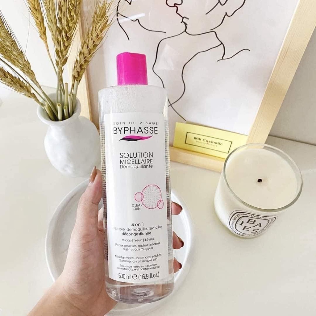 Nước tẩy trang Byphasse 500ml Solution Micellaire | BigBuy360 - bigbuy360.vn