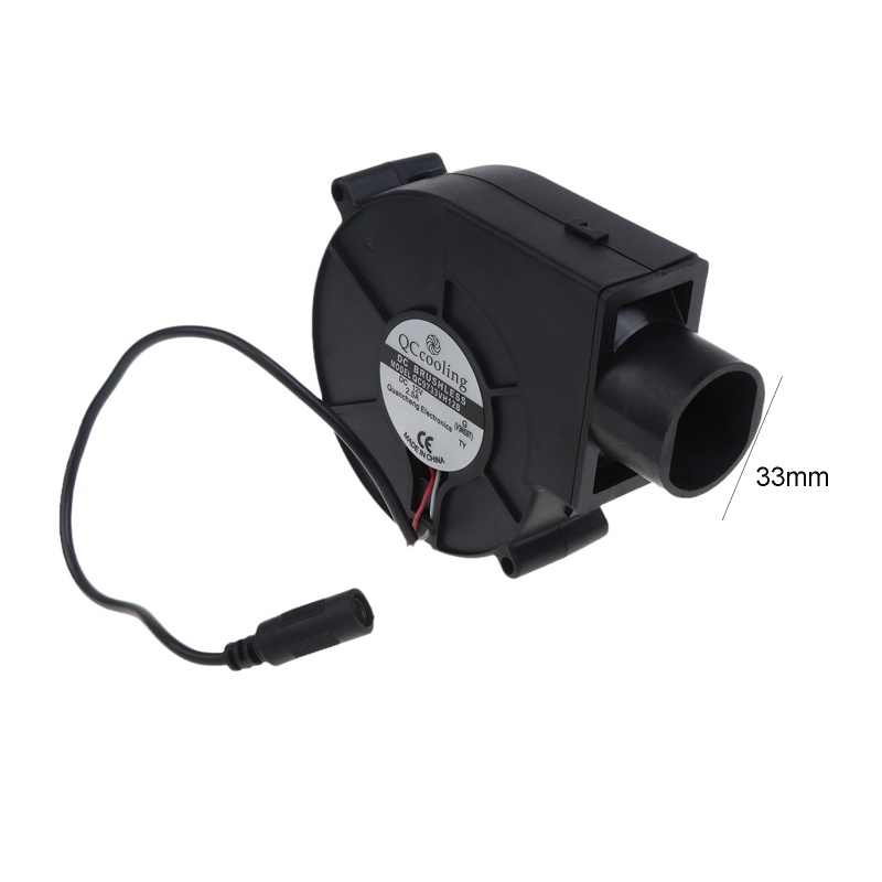 Quạt Thổi Khí 33mm Hỗ Trợ Nướng BBQ DC 12V 2.5A 5500R / Min