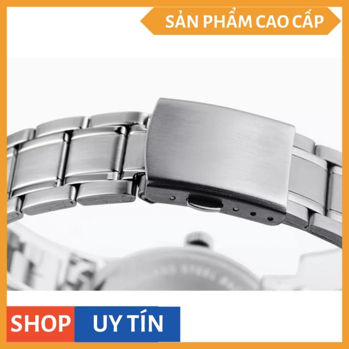 [TẶNG KÈM VÒNG TAY,PIN,CHỐT] ĐỒNG HỒ NAM MCYKCY DÂY THÉP KHÔNG GỈ CAO CẤP (BẠC, MẶT ĐEN) [HÀNG CAO CẤP] | BigBuy360 - bigbuy360.vn