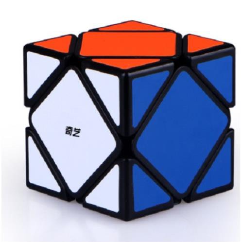 RUBIK Skewb QIYI CUBE viền đen - Rubik biến thể Skewb