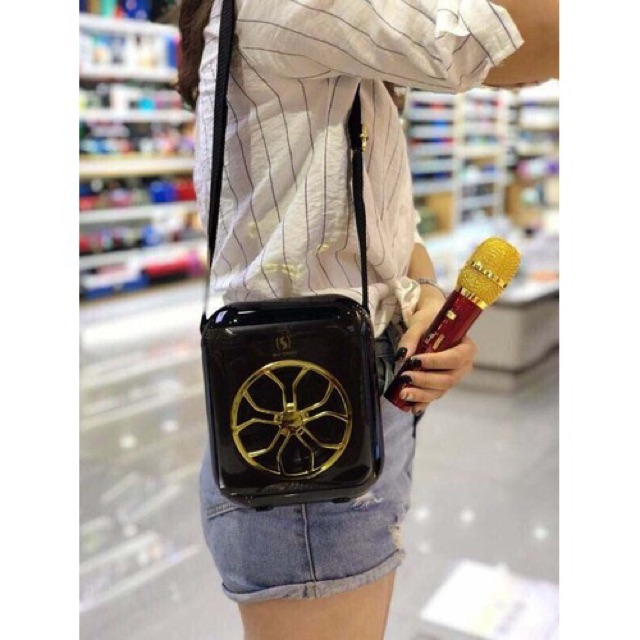 Loa Bluetooth karaoke A20 tặng Micro Ko Dây