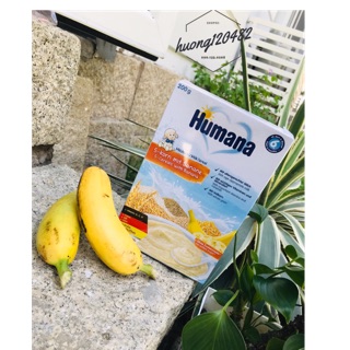 Mua 1 Hộp tặng 1 Hộp , Bột ăn dặm Humana , loại 200gr, xuất xứ Đức