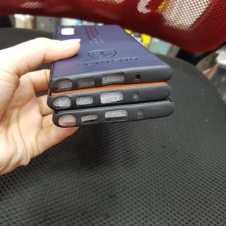 Ốp lưng Samsung Note 10 dẻo kiểu da in logo