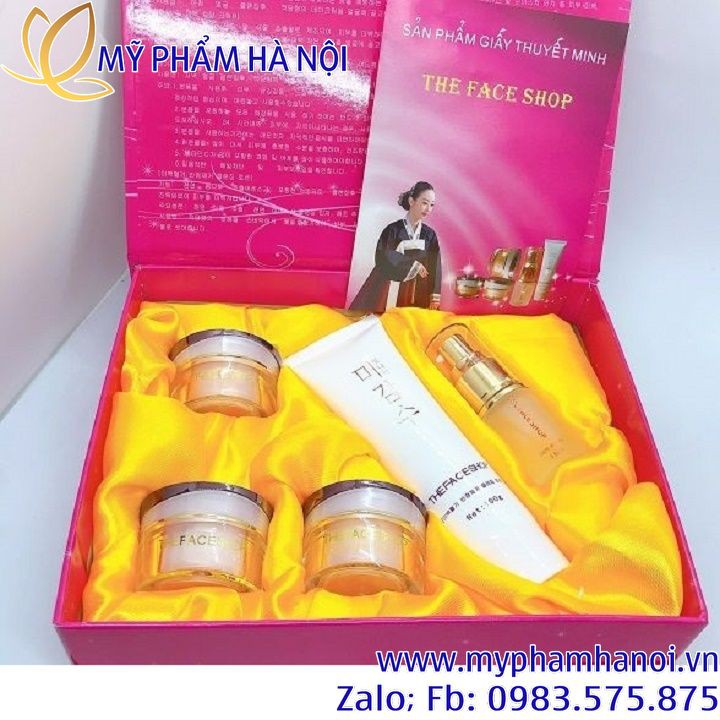 Bộ mỹ phẩm tri nám, tàn nhang T.F.S Hồng