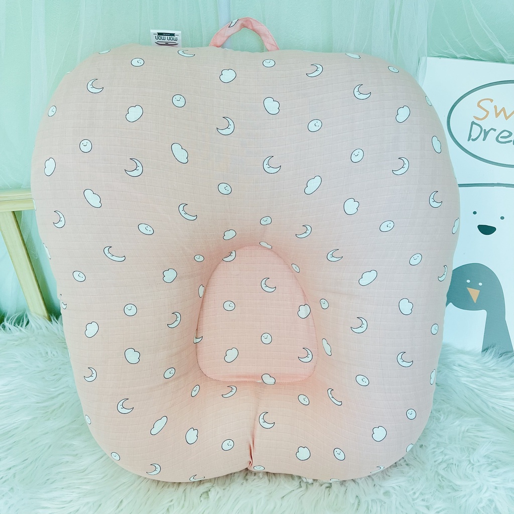 Vỏ thay thế đệm nằm chống trào ngược Sợi Tre cao cấp MonMon