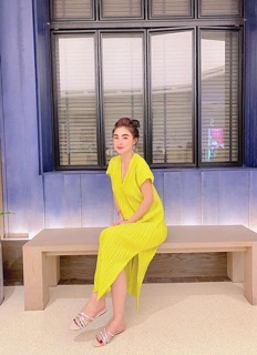 Đầm dập li cổ V thái