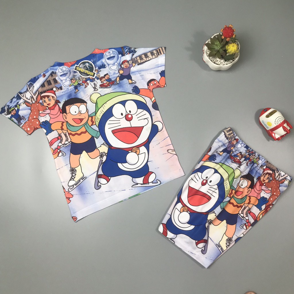 Set đồ bộ in 3D cho bé từ 10-40 ký