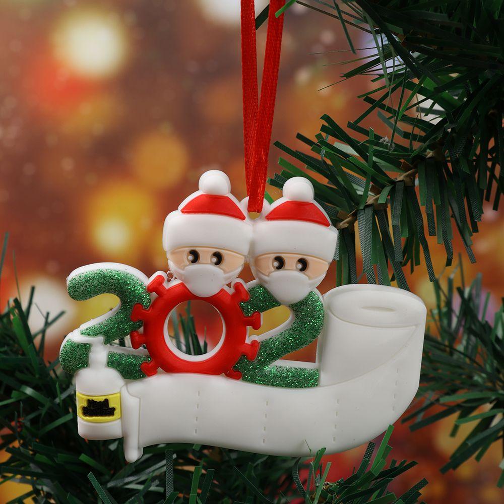 FOREVER Phụ Kiện Treo Cửa Trang Trí Giáng Sinh Bằng Nhựa PVC