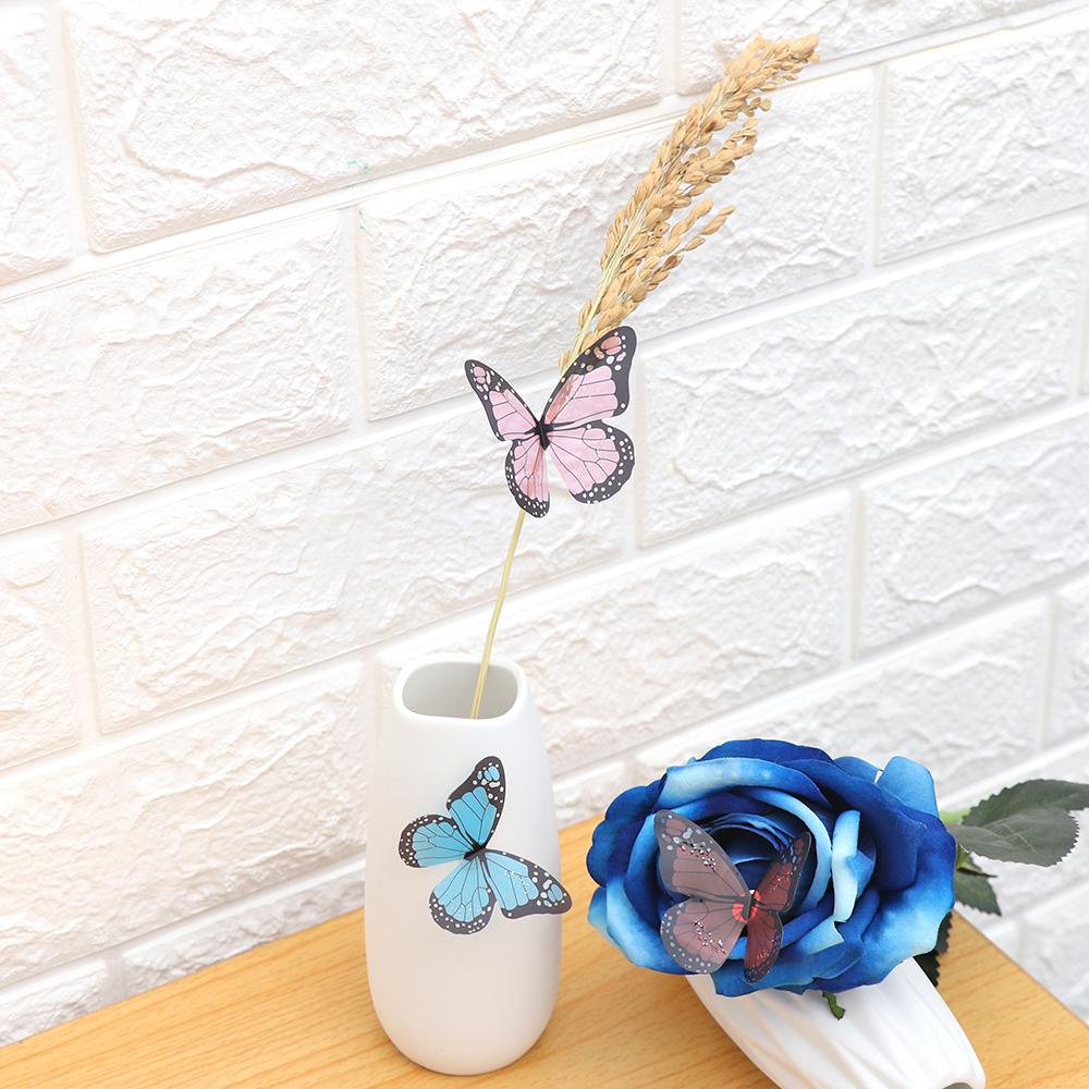 CONOPERY Set 18 Hình Dán Trang Trí Tường Hình Bướm 3D Độc Đáo