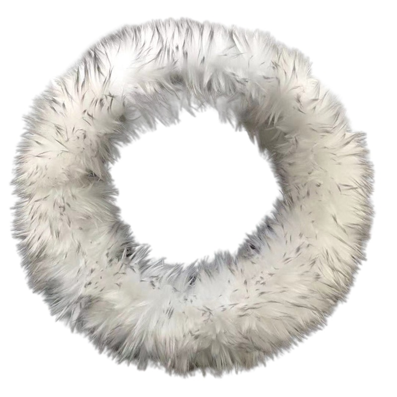 Vỏ Bọc Vô Lăng Giả Lông Nhung Trang Trí Nội Thất Xe Hơi