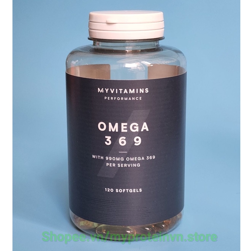 𝐌𝐲𝐯𝐢𝐭𝐚𝐦𝐢𝐧𝐬 - Viên uống dầu cá 𝐎𝐦𝐞𝐠𝐚 𝟑-𝟔-𝟗 - Lọ 120 viên