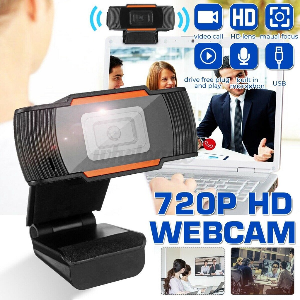 Webcam Có Mic HD 1080P/ 720P / 480P, Webcam Cho máy tính, latop học trực tuyến -  hình ảnh sắc nét