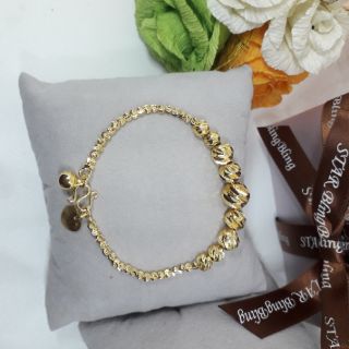 Lắc tay vàng đồng non