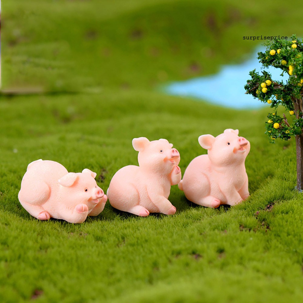 Mô hình chú lợn dùng cho trang trí sân vườn dễ thương chất lượng cao