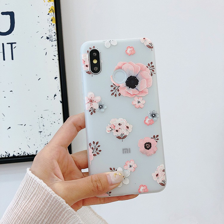 Ốp điện thoại TPU mềm họa tiết hoa cho Samsung A10S A20S A30S A50S M30S A10 A20 A30 A50 A70 A7 S8 S9 S10 Note 8 9 | BigBuy360 - bigbuy360.vn