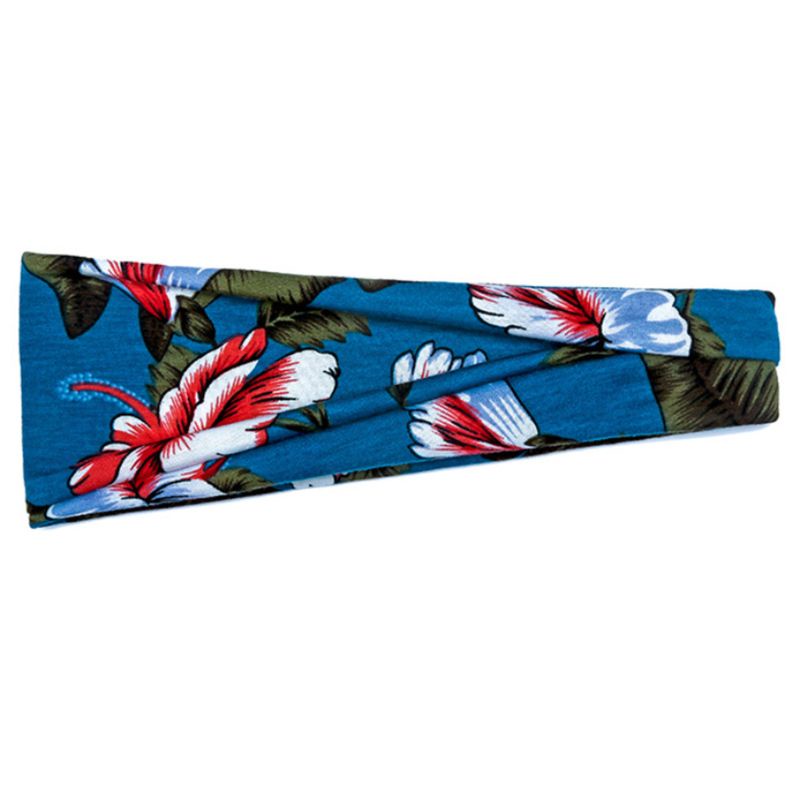 Set 5 Băng Đô Họa Tiết Hoa Lá Phong Cách Boho Thời Trang Cho Nữ