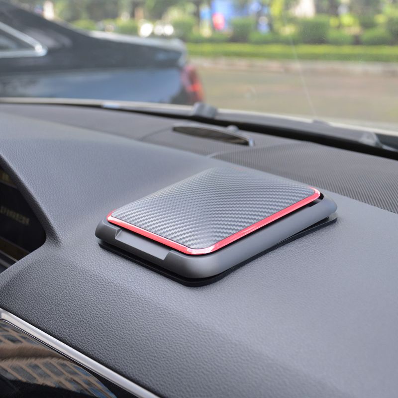 Giá Đỡ Điện Thoại Bằng Cao Su Chống Trượt Gắn Bảng Điều Khiển Xe Hơi
