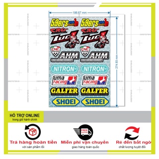 LOGO STICKER TRANG TRÍ 03 - DUNG DECAL