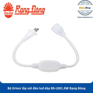 Bộ driver lắp với đèn led dây rd-ld01.9w rạng đông - hàng chính hãng