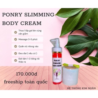Gel tan mỡ bụng ponry