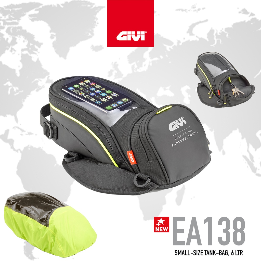 TÚI HÍT BÌNH XĂNG GIVI EA138 (6L)