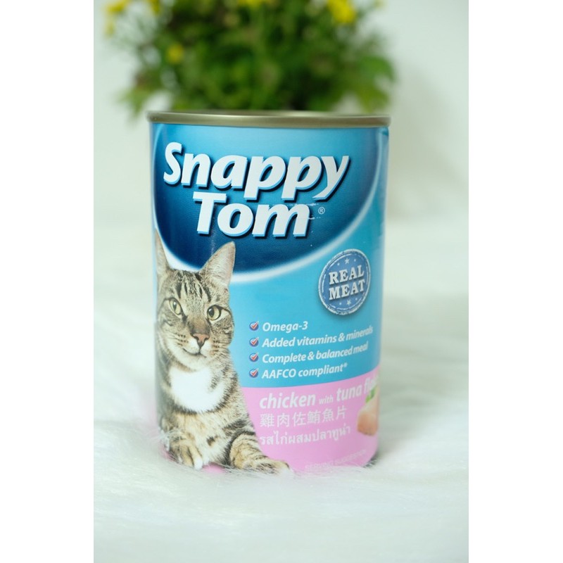 Pate Snappy Tom 400gr cho mèo