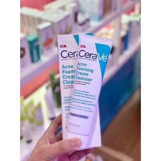 Sữa rửa mặt CeraVe Acne Foaming Cream Cleanser