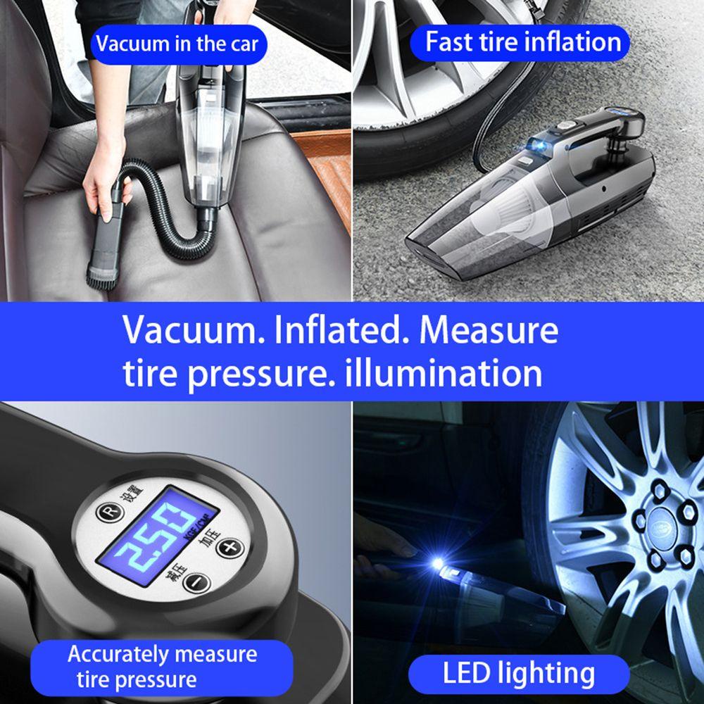PISTA Máy Hút Bụi Mini Cầm Tay Không Dây Cho Xe Hơi