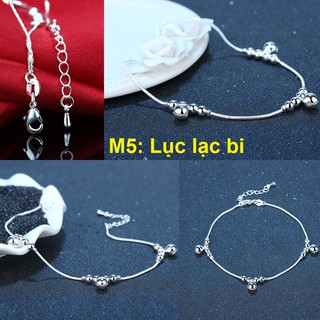 Lắc chân bạc Hàn Quốc