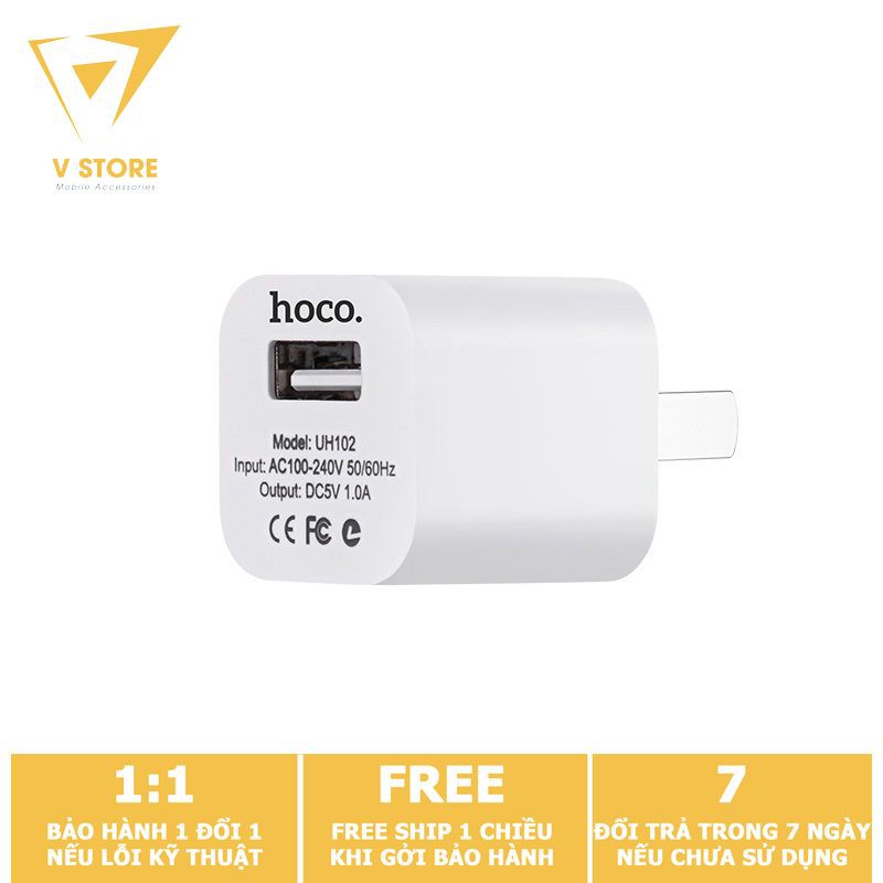 CỦ SẠC HOCO UH102 C73 CHO IPHONE IPAD SAMSUNG XIAOMI OPPO CHÍNH HÃNG CAO CẤP GIÁ RẺ [HOCO ĐÀ NẴNG]