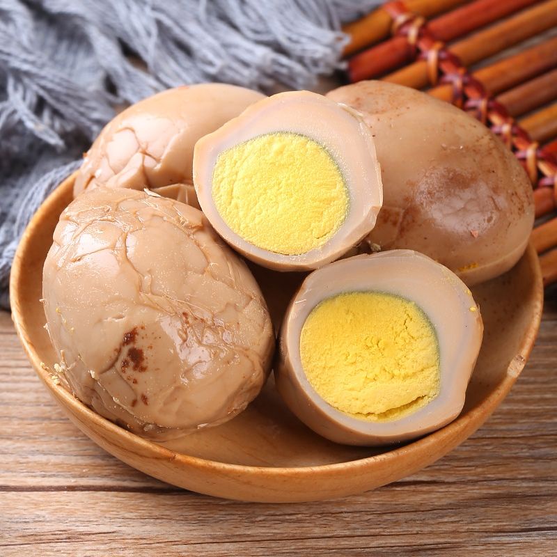 Trứng gà muối xì dầu Trung Hoa thơm ngon đặc biệt