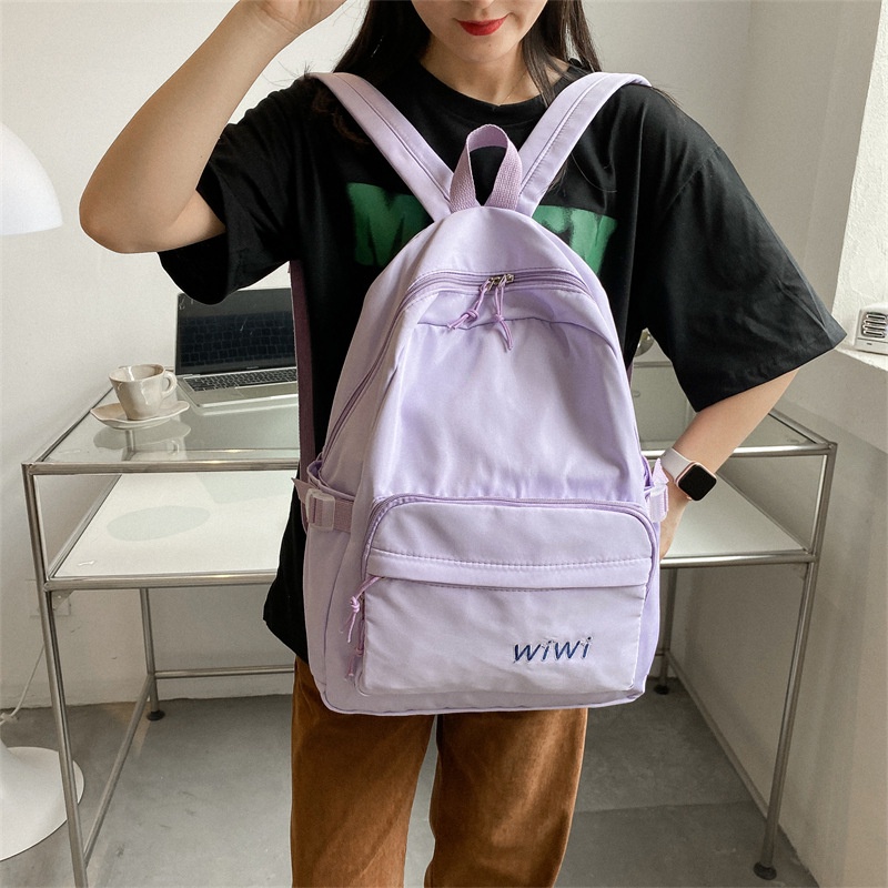 Ba Lô JASMIN NOIR Vải Oxford Thiết Kế Đơn Giản Thời Trang Cá Tính Cho Nữ