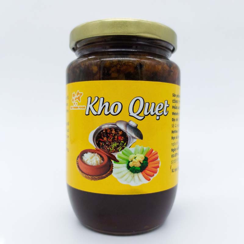 Sốt kho quẹt Truefood lọ thủy tinh chuẩn vị Nam Bộ 500g [HN ship hỏa tốc]