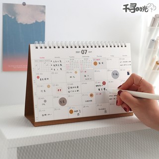 Lịch Để Bàn 2021 Phiên Bản Dễ Thương
