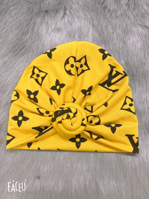 Turban hoạ tiết LV