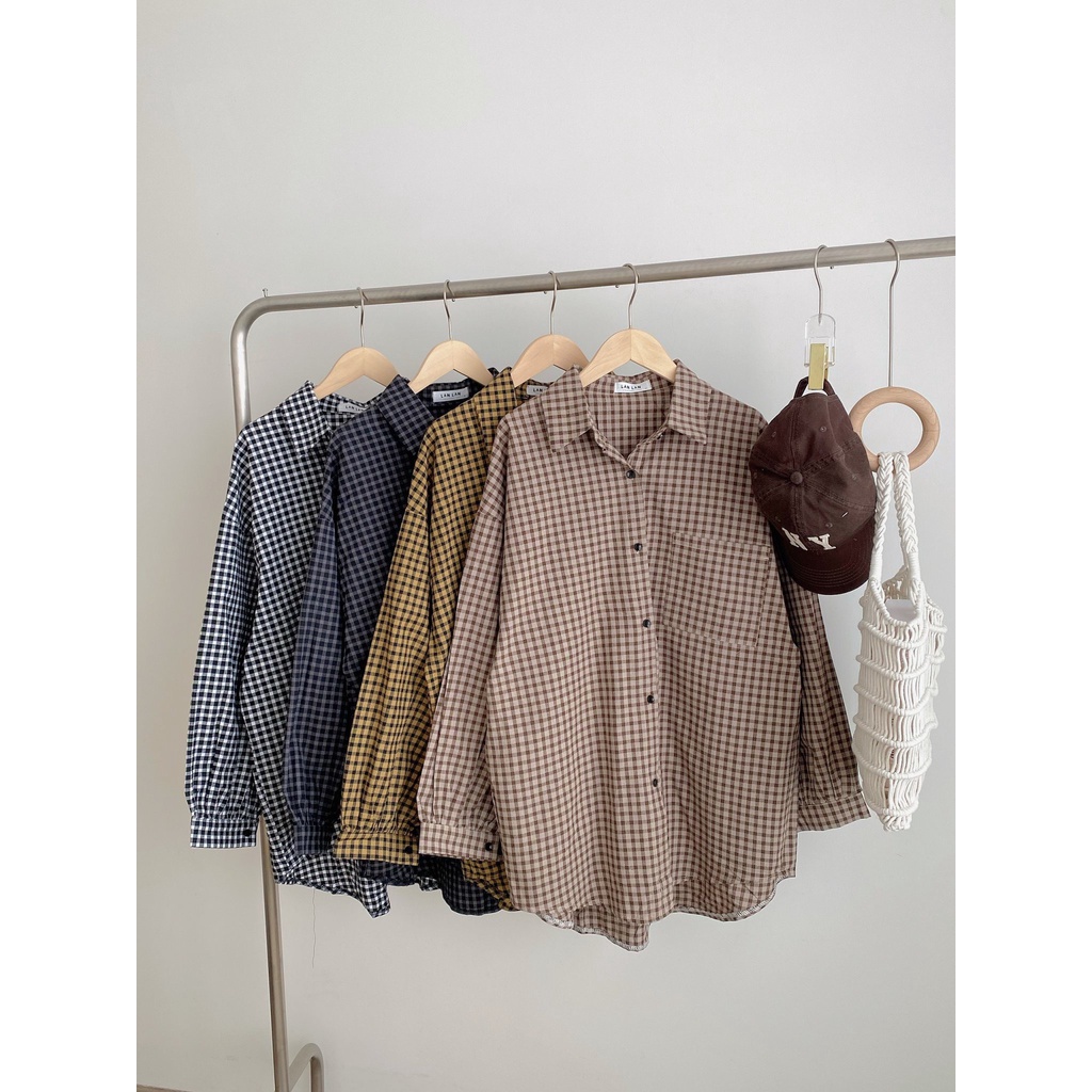 Áo Sơ mi kẻ caro LanLan