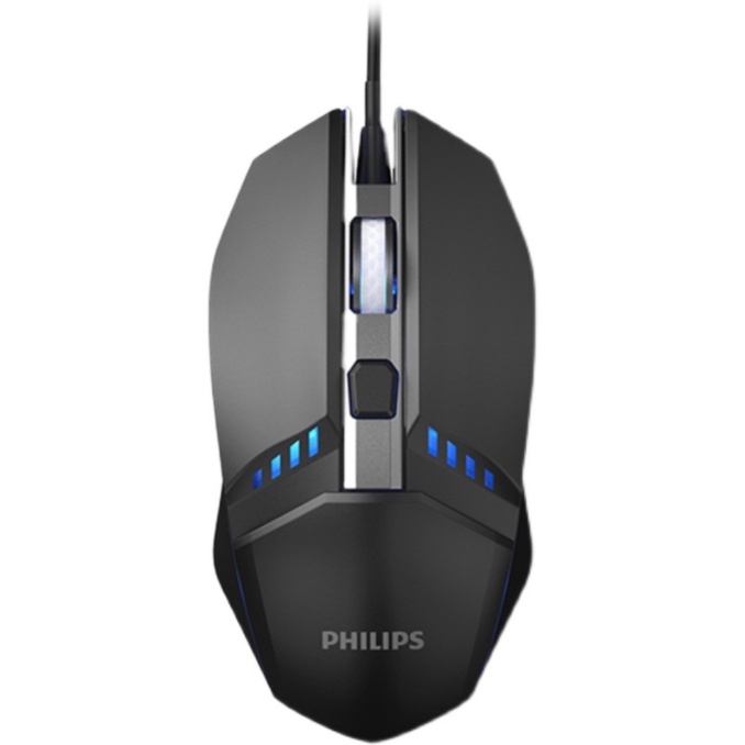 Chuột Gaming Philips G401, 1600dpi, Chuột Có Dây Cho Văn Phòng Giá Rẻ